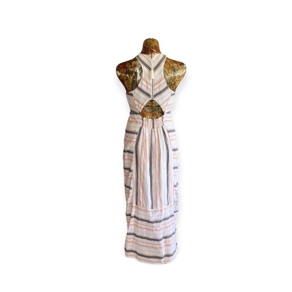 TJD maxi dress sleeveless striped XS - Picture 4 of 6